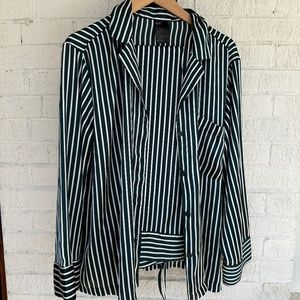 H&M satin stripe pajamas